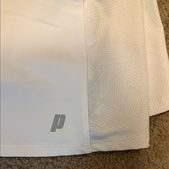Prince White Tennis Dress with Black Straps - Picture 10 of 15